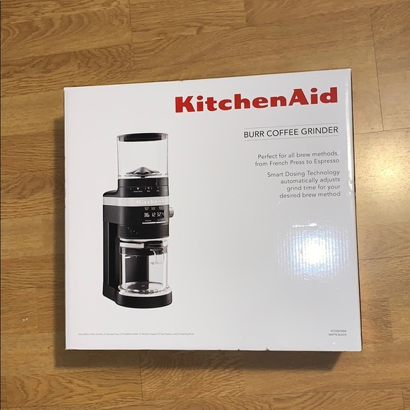 KitchenAid Kitchen Nib Kitchenaid Burr Coffee Grinder Matte Black